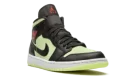 AIR JORDAN 1 MID SE WMNS "Barely Volt / Chile Red"