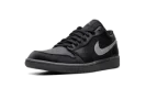 Jordan 1 Low "Black White Dark Smoke Grey"