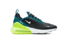 Air Max 270 GS "Black Bright Spruce Volt"