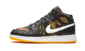 Air Jordan 1 Mid GS "Black / Laser Orange"