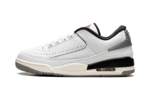 Jordan 2/3 "White Black Metallic Silver"