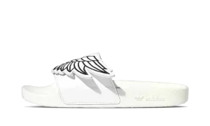 Adilette Slides "Jeremy Scott Wings White"
