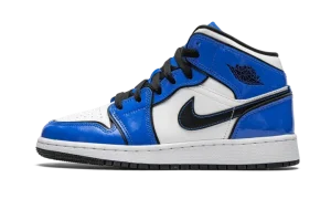 Air Jordan 1 Mid SE GS "Signal Blue"