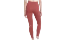 Sportswear Essential Hi-waisted Logo Leggings WMNS "DEEP SALMON/WHITE"