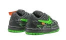 RUBBER DUNK TD "Off-White - Green Strike"
