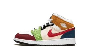 Air Jordan 1 Mid SE GS "Messy Room"