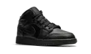 Air Jordan 1 Mid GS "Triple Black" 554725 091