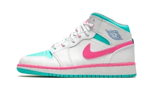 Air Jordan 1 Mid GS "Digital Pink"