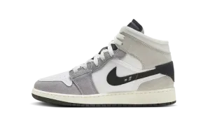 Air Jordan 1 Mid SE Craft GS "Cement Grey" FD9091 002