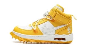Air Force 1 Mid "Off-White - Varsity Maize"