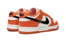 DUNK LO MNS WMNS "Orange / Black Patent Leather"