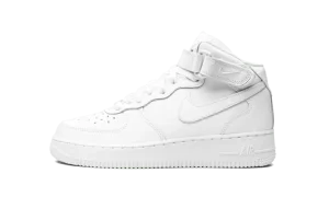 Air Force 1 Mid GS "Triple White"