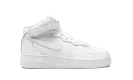 Air Force 1 Mid GS "Triple White"