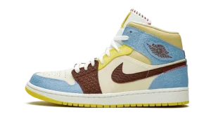 Air Jordan 1 Mid SE "Maison Chateau Rouge Fearless"