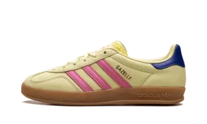 Gazelle Indoor WMNS "Powder Yellow Lucid Pink Royal"