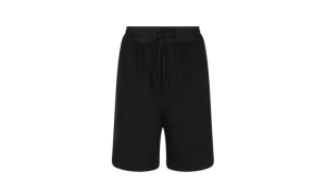 Y-3 3 Stripe Terry Shorts "Black/White"