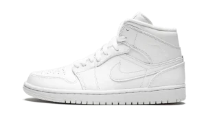 Air Jordan 1 Mid "Triple White"