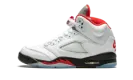Air Jordan 5 Retro GS "Fire Red Silver Tongue" 440888 102