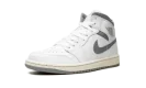 Air Jordan 1 Mid "White / Stealth Grey"