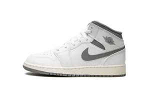 Air Jordan 1 Mid GS "Neutral Grey" 554725 135