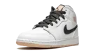 Air Jordan 1 Mid GS "White / Arctic Orange" 554725 180