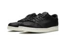 Air Jordan 1 Low Swooshless "Black"