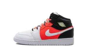 Air Jordan 1 Mid SE GS "White Infrared" FB4417 016