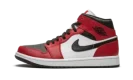 Air Jordan 1 Mid "Chicago Black Toe"
