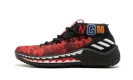 DAME4 Bape "Red Shark ABC Camo"