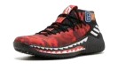 DAME4 Bape "Red Shark ABC Camo"