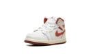 Air Jordan 1 Mid SE TD "White Dune Red"