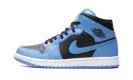 Air Jordan 1 Mid "University Blue Black" DQ8426 401