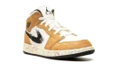 Air Jordan 1 Mid SE GS "Brushstroke"