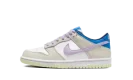 Nike Dunk Low Grade School "Khaki Blue Pink"
