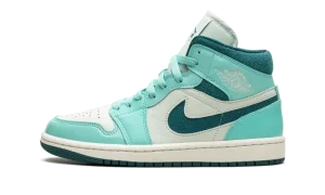 AIR JORDAN 1 MID SE WMNS "Bleached Turquoise"
