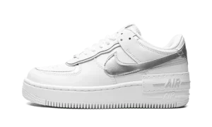 AF1 SHADO MNS WMNS "White Metallic Silver"