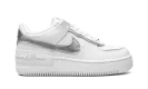AF1 SHADO MNS WMNS "White Metallic Silver"