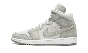 AIR JORDAN 1 MID SE WMNS "Grey Fleece"