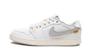 Air Jordan 1 KO Low "Union - White Canvas"