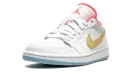 AIR JORDAN 1 LO SE WMNS "White / Sesame / Flash Crimson" DC9509 100