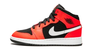 Air Jordan 1 Mid GS "Infrared"