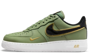 Air Force 1 - 07 LV8 Double Swoosh Olive Gold