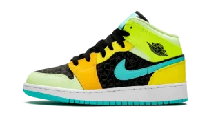 Air Jordan 1 Mid SE GS "Four Leaf Clover"