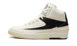 Jordan 2 Retro WMNS "Sail Black"