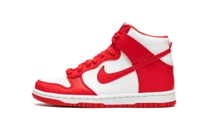 Dunk High GS "White / University Red"