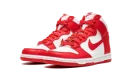 Dunk High GS "White / University Red"