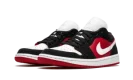 AIR JORDAN 1 LO WMNS "Black / White / Gym Red"