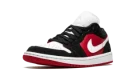 AIR JORDAN 1 LO WMNS "Black / White / Gym Red"