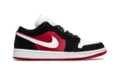 AIR JORDAN 1 LO WMNS "Black / White / Gym Red"