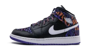 Air Jordan 1 Mid SE GS "Tiger Stripe" AV5174 005